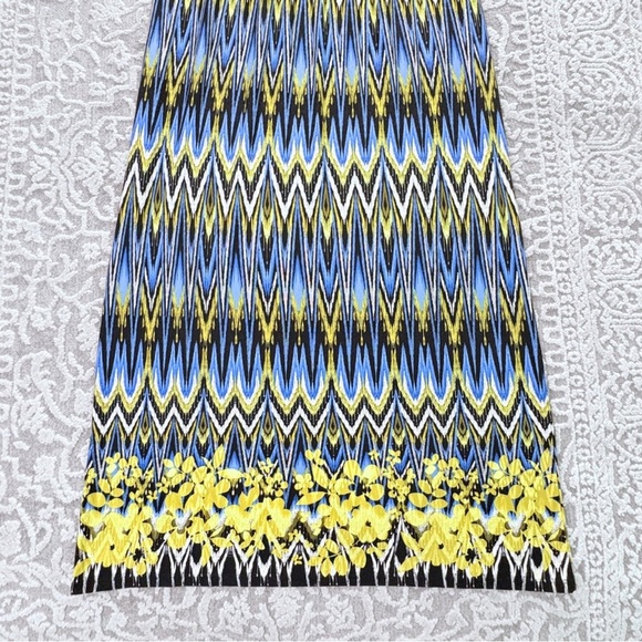 J. Jill Wearever Collection Ikat Print Midi Dress - Picture 8 of 13